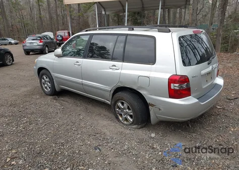 2005 Toyota Highlander V6 from USA, damaged, VIN JTEDP21A650085512
